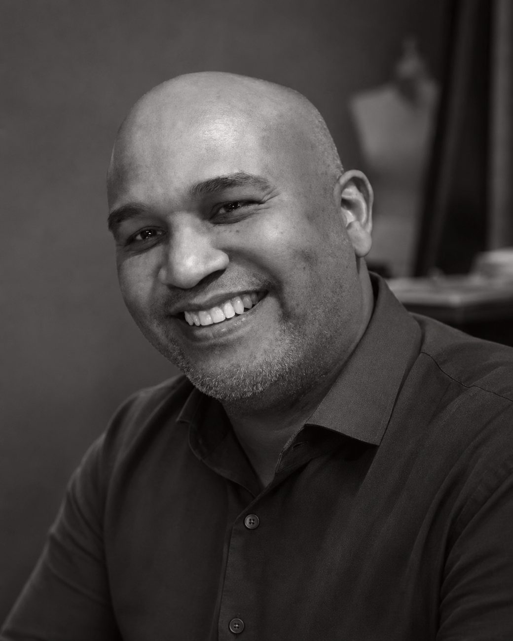 Porträt von Pablo Bautista, Designer und Schneider